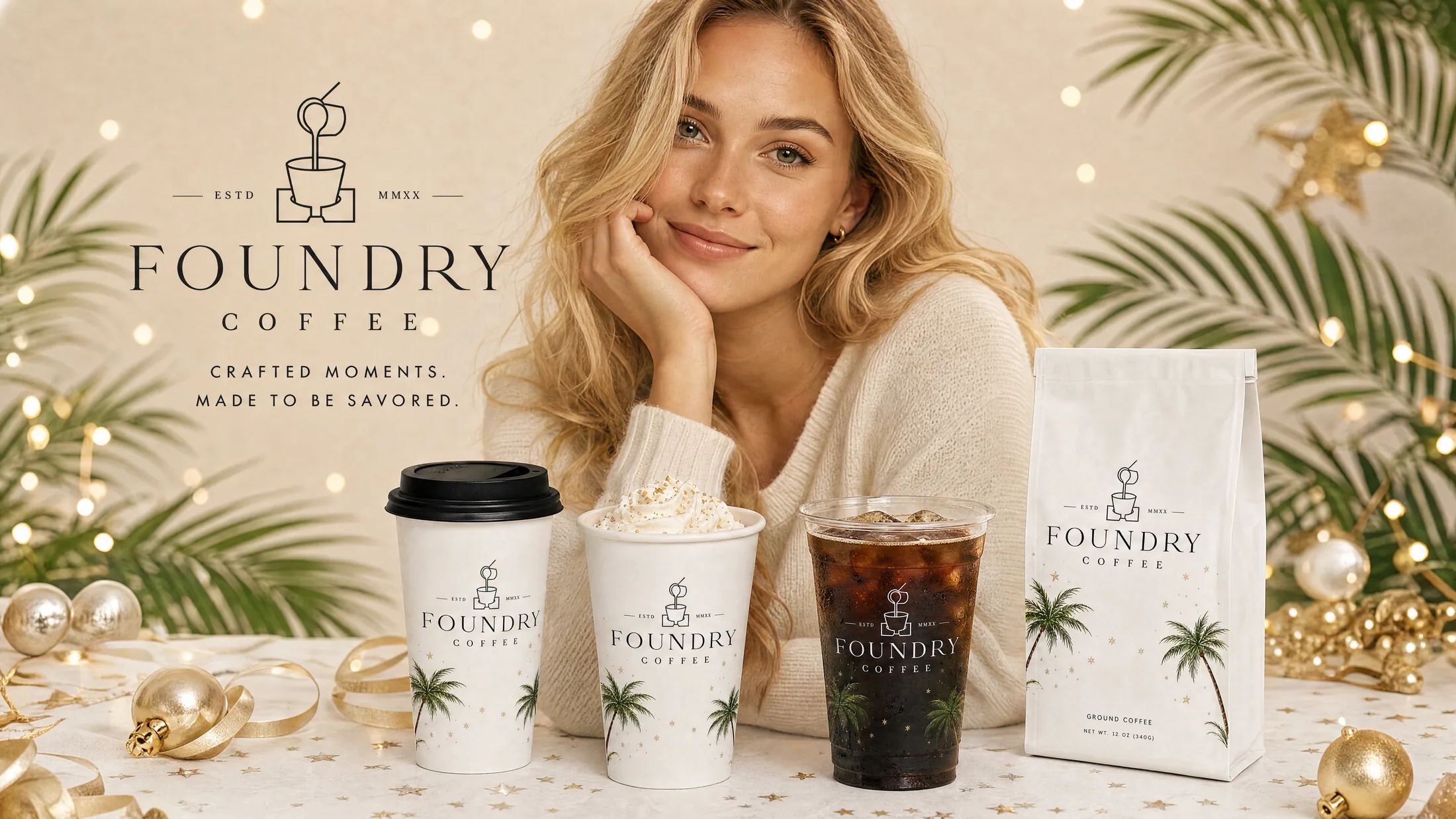 Foundry Coffee hero campaign